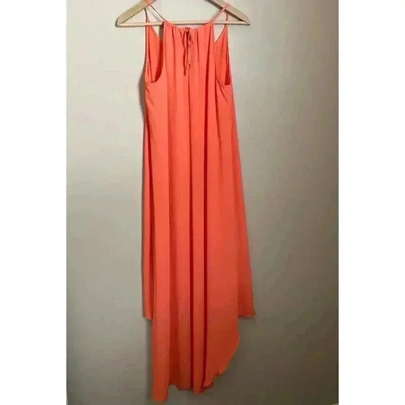 BCBGMAXAZRIA Rory Sleeveless Dress High-Low Hem - Picture 3 of 15